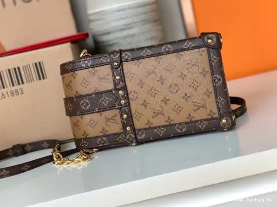 AAA Pruses Bags TRUNK VERTICAL POCHETTE LOUIS VUITTON 0705